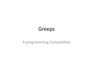 Greeps