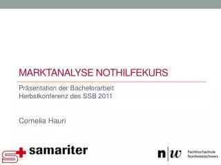 marktanalyse nothilfekurs