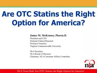 Are OTC Statins the Right Option for America?