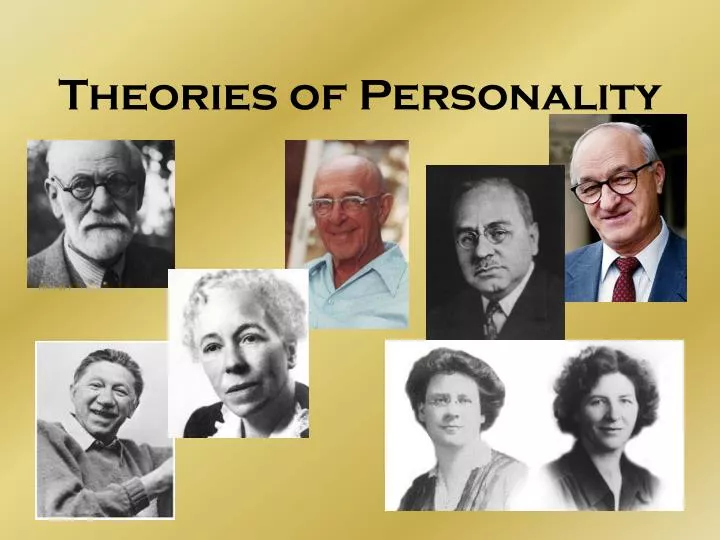 theories of personality