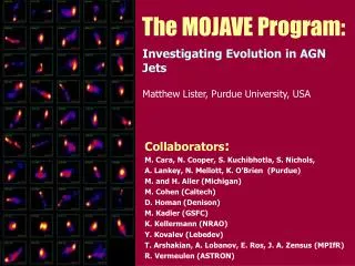 The MOJAVE Program: