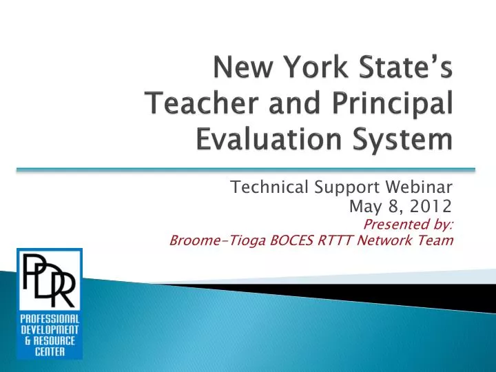 new york state s teacher and principal evaluation system