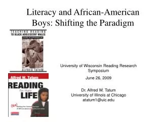 Literacy and African-American Boys: Shifting the Paradigm