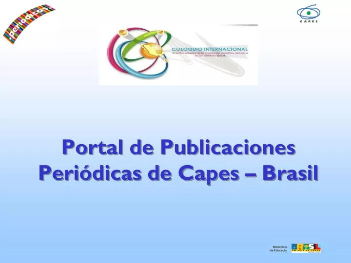 portal de publicaciones peri dicas de capes brasil