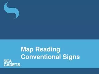 Map Reading Conventional Signs