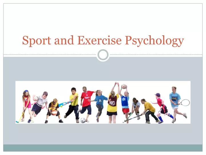 sport exercise and performance psychology phd