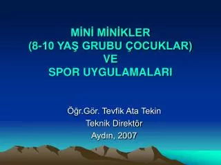 m n m n kler 8 10 ya grubu ocuklar ve spor uygulamalari