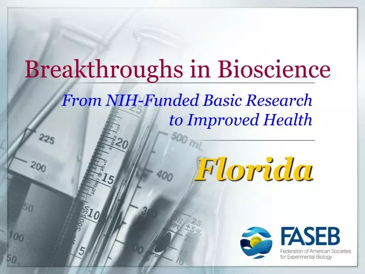 breakthroughs in bioscience