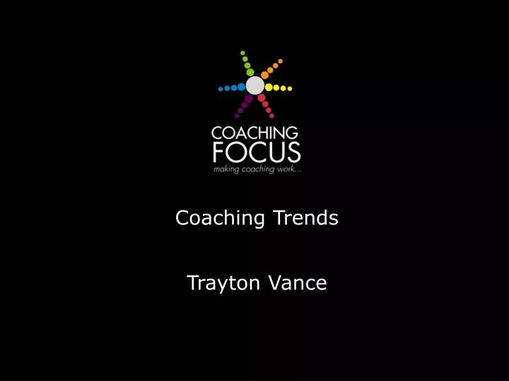 coaching trends trayton vance