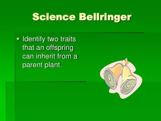 Science Bellringer