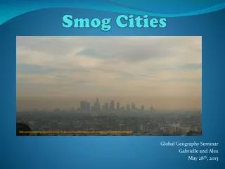 Smog Cities