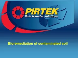 Bioremediation of contaminated soil