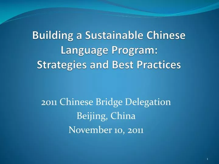 building a sustainable chinese language program strategies and best practices
