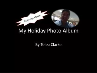 my holiday photo album