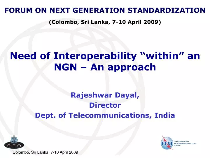 need of interoperability within an ngn an approach