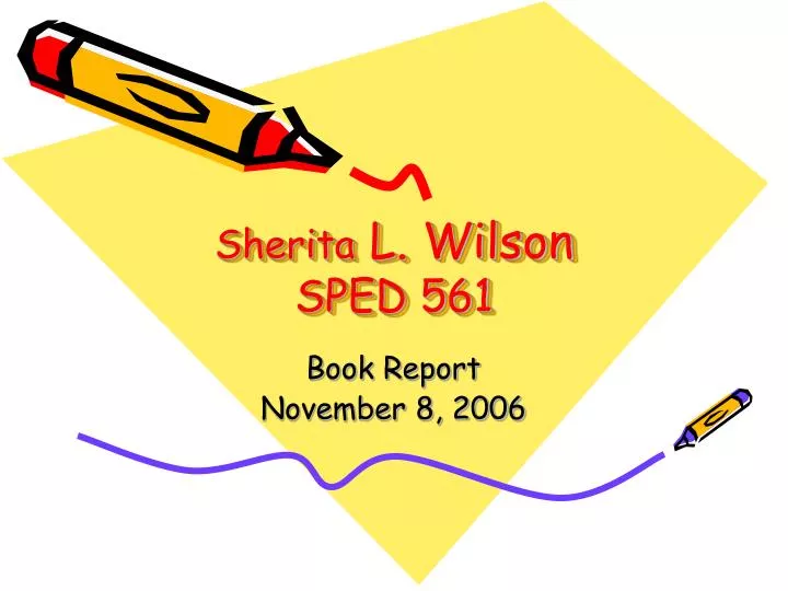 sherita l wilson sped 561