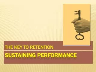 SUSTAINING PERFORMANCE