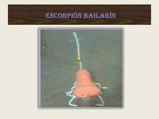 escorpi n bailar n