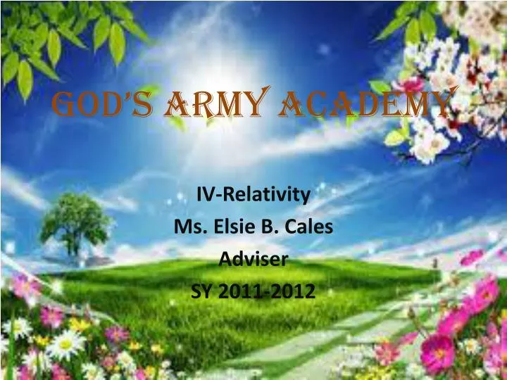 god s army academy