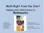 Nurturing Early Math Skills: A Parent's Guide - slide 1