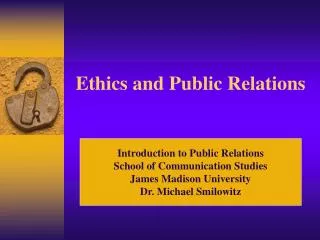 Ethics and Public Relations