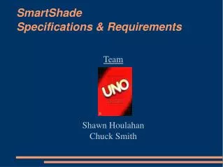 SmartShade Specifications &amp; Requirements
