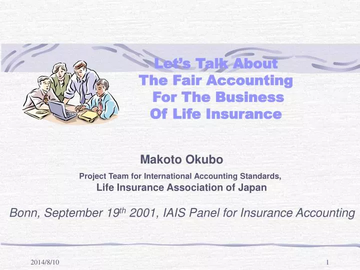 let s talk about the fair accounting for the business of life insurance