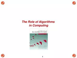 The Role of Algorithms in Computing