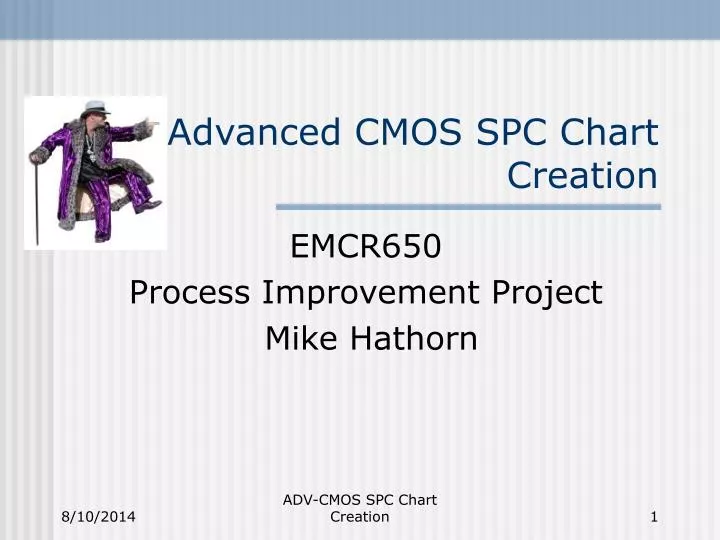 advanced cmos spc chart creation