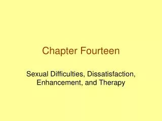 Chapter Fourteen