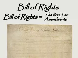 Bill of Rights