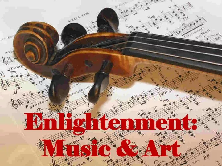 enlightenment music art