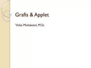 grafis applet