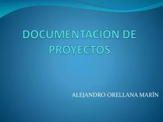 documentaci n de proyectos
