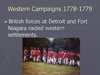 Western Campaigns 1778-1779