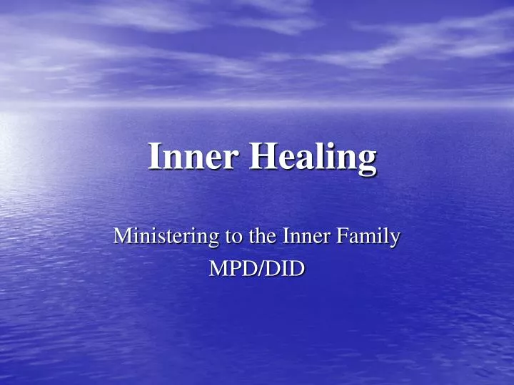 inner healing