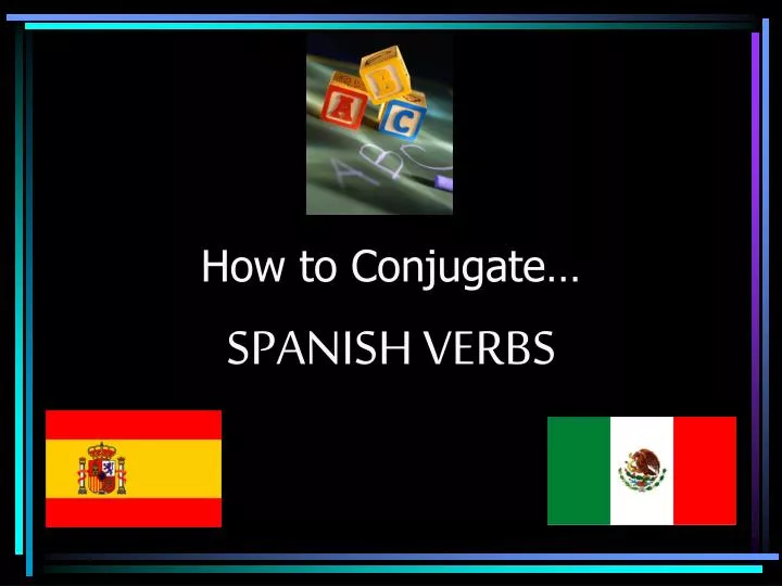 how to conjugate