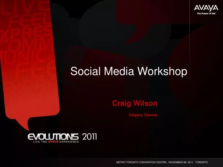 social media workshop