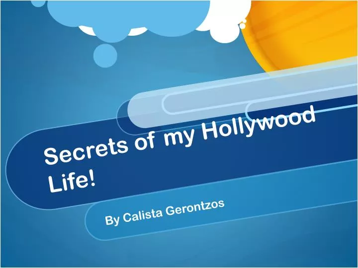 secrets of my h ollywood life