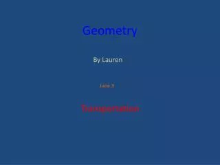 Geometry