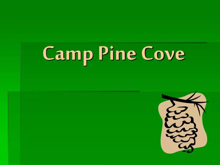 camp pine cove