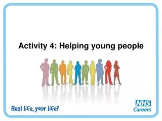 Activity 4: Helping young people