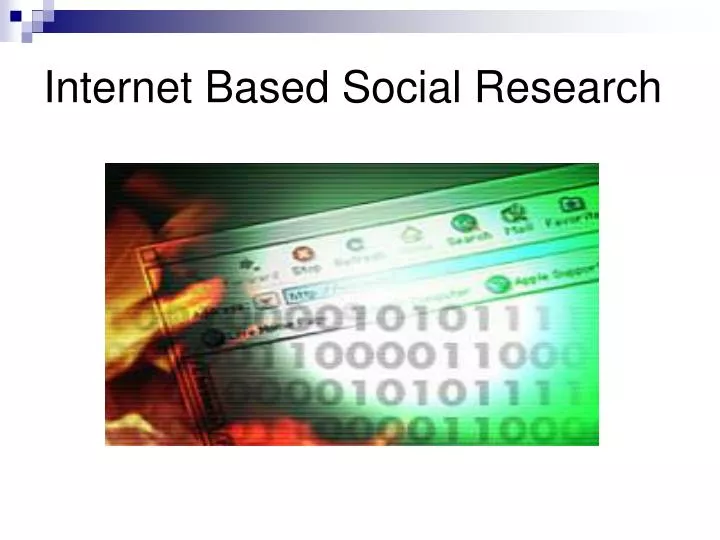 internet based social research