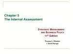 Chapter 5 The Internal Assessment
