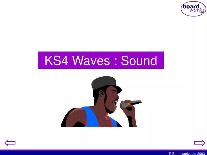 ks4 waves sound