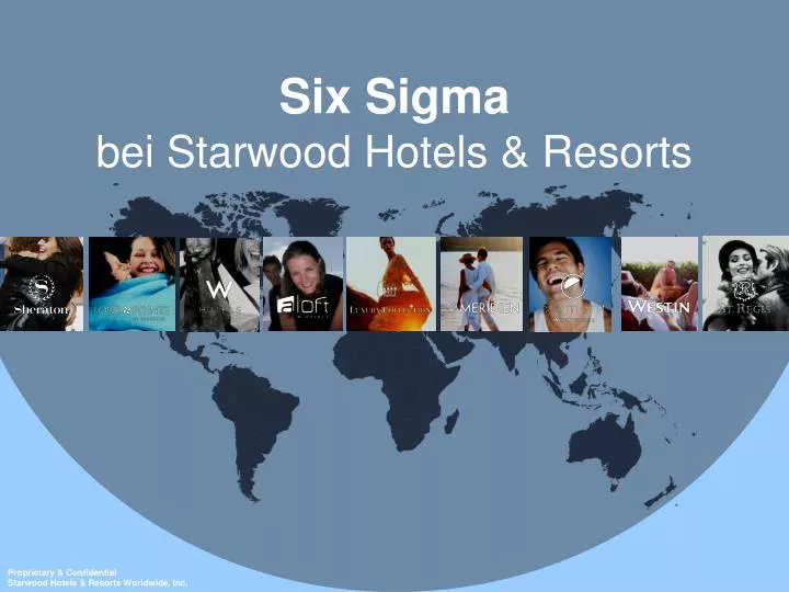 six sigma bei starwood hotels resorts