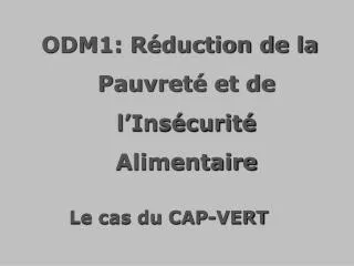 le cas du cap vert