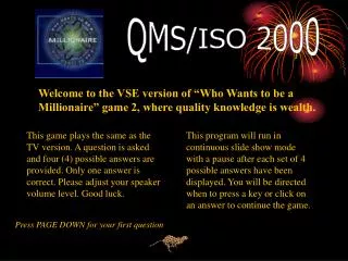 QMS/ISO 2000
