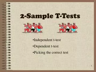 2-Sample T-Tests