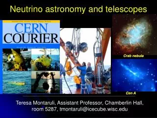 Neutrino astronomy and telescopes